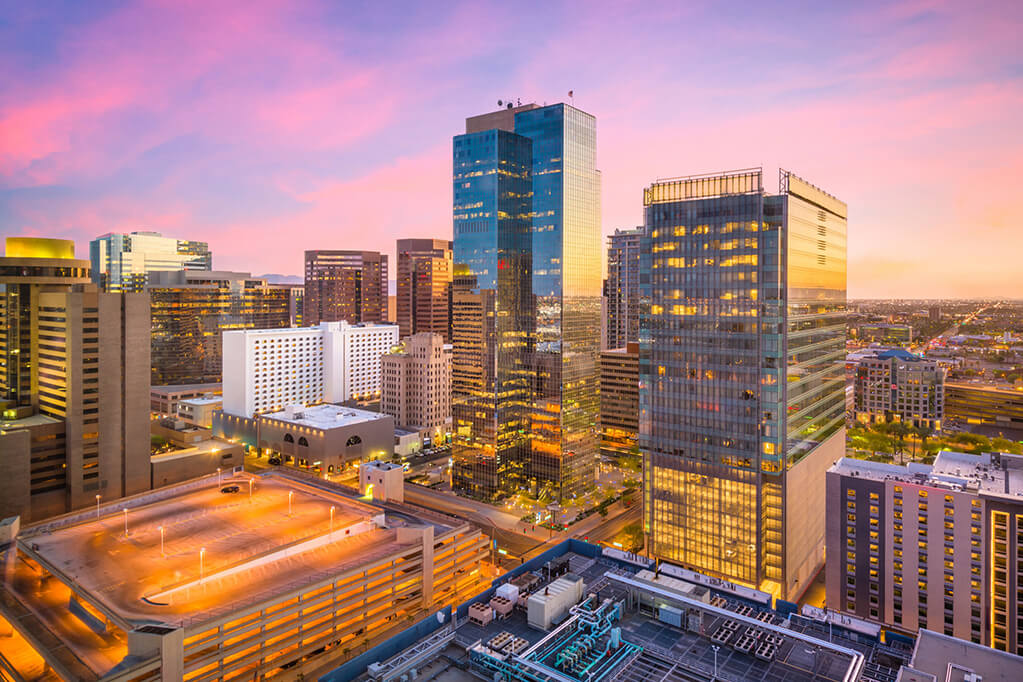 Phoenix Arizona USA Cityscape